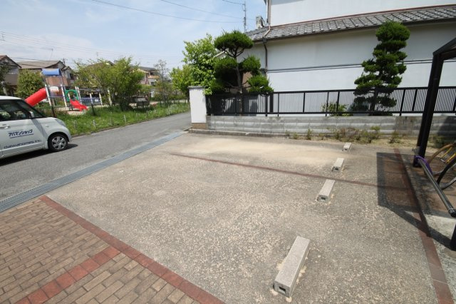 パークハイムの駐車場
