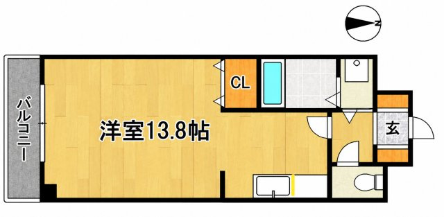 アザレアハイツ和泉野の間取り