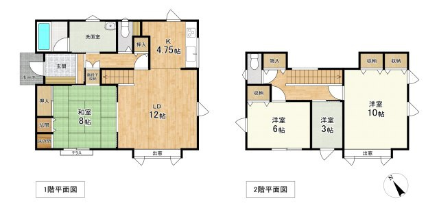 昭和南4丁目【南西向き角地×敷地60坪超！ご家族の夢を叶えるゆとりの4LDK】の間取り