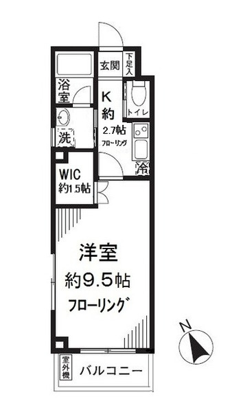 レオ参拾七番館の間取り