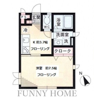 【間取り】 | パークシティ経堂