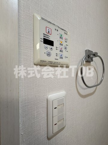 【設備】 | プレジール-喜多見2丁目- | 浴室乾燥機リモコン※クリーニング完了前※別号室参考写真