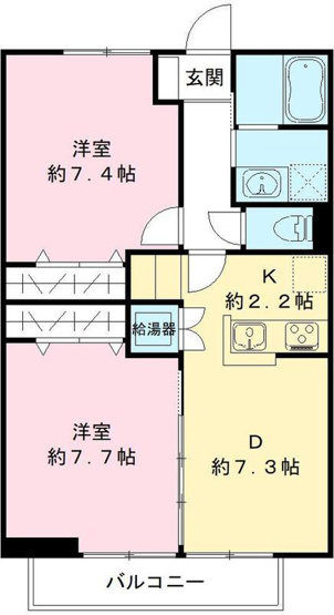 【間取り】 | プレジール-喜多見2丁目-