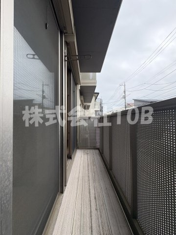 【バルコニー】 | プレジール-喜多見2丁目- | ※クリーニング完了前※別号室参考写真