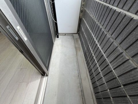 MIRAIE長田のバルコニー