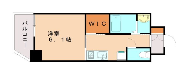 CREST TAPP 神戸三宮の間取り