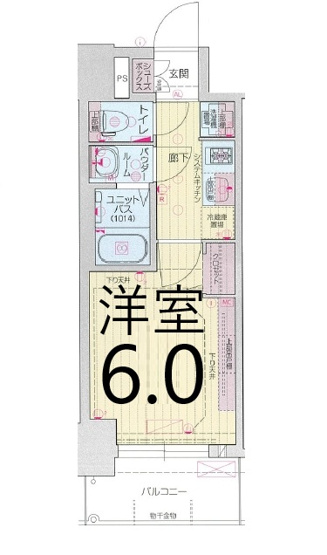 【間取り】 | プレリス太閤通セルシア