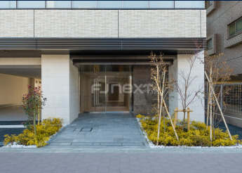品川区大井５丁目の賃貸マンションのエントランス