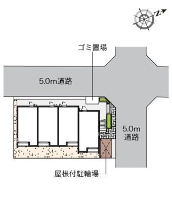 【駐車場】 | クレイノサンライズ楠