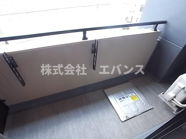 【バルコニー】 | D-ROOM千葉中央 | 陽当たり良好なバルコニーです