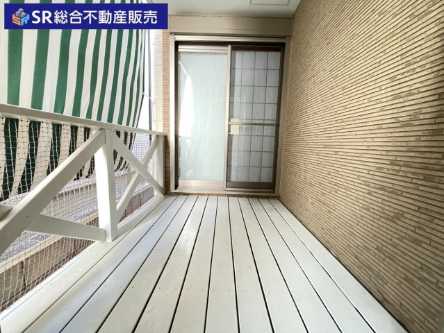 南鴻池町2丁目中古戸建のバルコニー|ご家族だけのプライベート空間♪リビング、和室と行き来でき便利です！