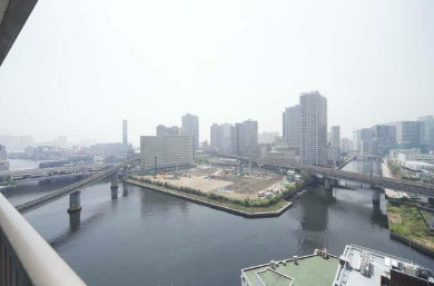 AQUACITY芝浦の展望|※別部屋参考写真