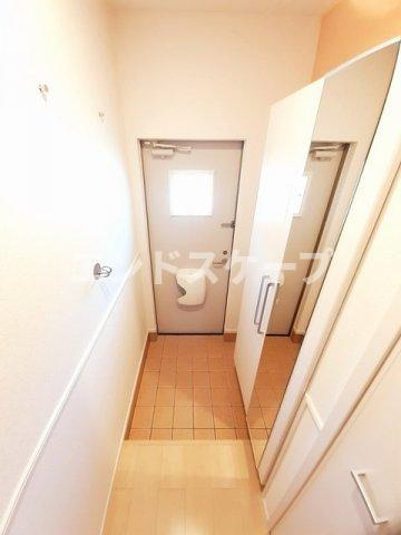 プチボヌールⅠの玄関|高崎、前橋のお部屋探しはエンドスケープまで！お客様の理想お聞かせ下さい♪
