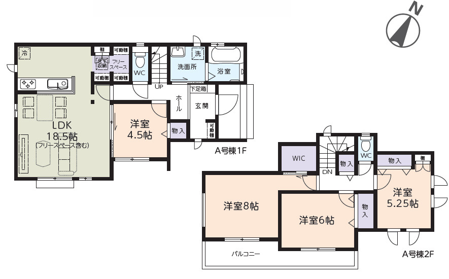 野田市花井250番の間取り