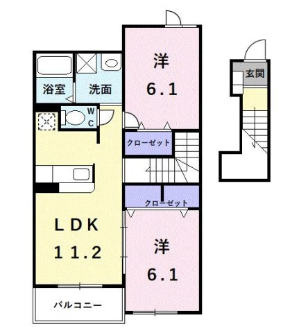 【間取り】 | クラール・ベルＦ・Ｕ
