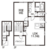 草加市吉町５丁目のアパートの画像
