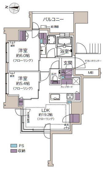 【間取り】 | シティハウス円山裏参道レジデンス