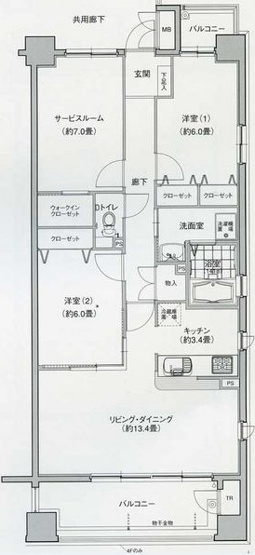 【間取り】 | グラン・アベニュー名駅南