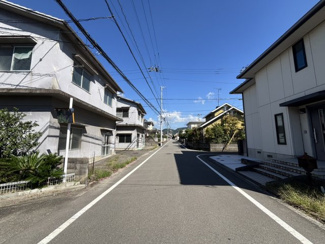 【前面道路含む現地写真】 | 売地　西長戸町