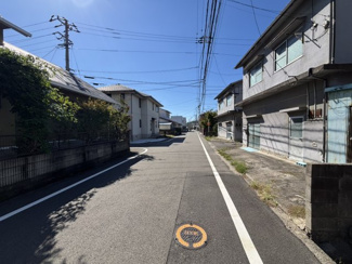 【前面道路含む現地写真】 | 売地　西長戸町