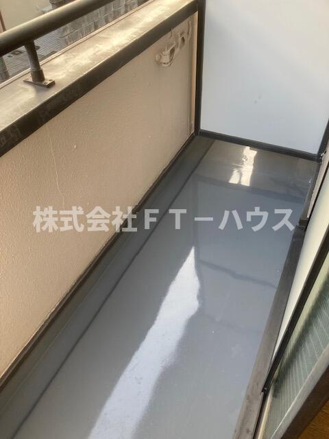 エコーハイムのバルコニー