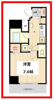 【間取り】 | ラクラス新御徒町