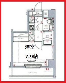 【間取り】 | ベルシード東向島