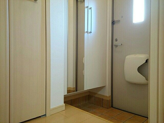 カーサ・コモドの玄関