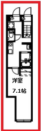 【間取り】 | セナリオフォルム五反野