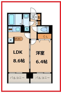 【間取り】 | レディアント　イワイダ