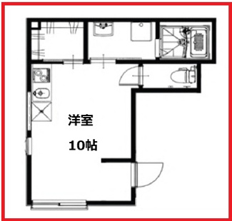 【間取り】 | シーンプラス柴又B