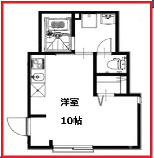 【間取り】 | シーンプラス柴又B