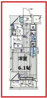 【間取り】 | メインステージ北千住Ｖ