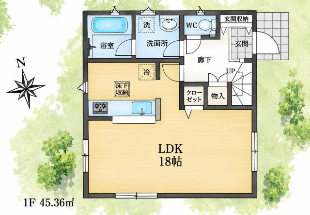 川越市仙波町　第３の間取り