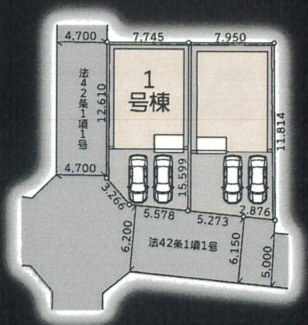 【区画図】 | 新築　JR横浜線　淵野辺駅　光が丘3
