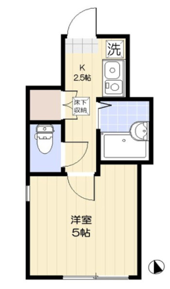 ライセスの間取り