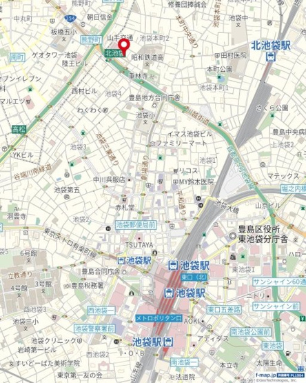 【地図】 | メゾン池袋