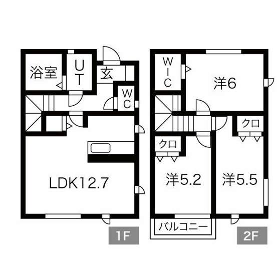 【間取り】 | プリュームリヴィエール