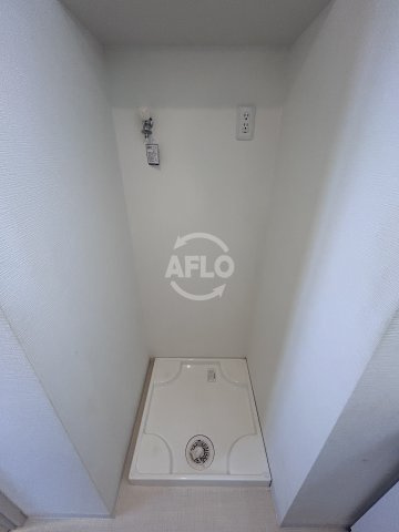 リッジガーデン江坂Ⅱの洗面所|RIDGEガーデン江坂Ⅱ　洗濯パン