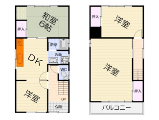 【間取り】 | 綾園2丁目戸建