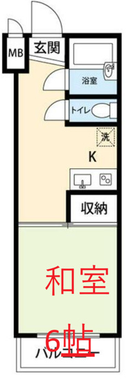 【間取り】 | 馬込コーポビアネーズ