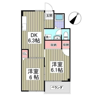 【間取り】 | パークサイド佐藤