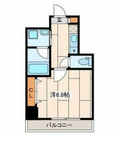 【間取り】 | パティーナ川崎 | 間取りです。