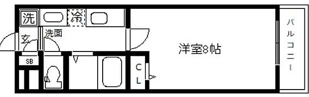 【間取り】 | プレール・ドゥーク東新宿Ⅱ