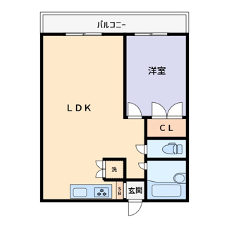 【間取り】 | 幸栄マンション　