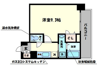 【間取り】 | アドバンス大阪ソルテ | アドバンス大阪ソルテ　間取り