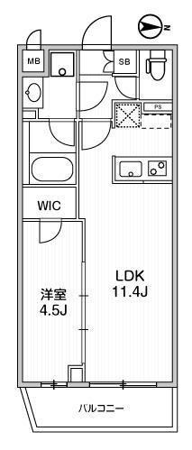 【間取り】 | LIME RESIDENCE SHINAGAWA EAST | 間取り図