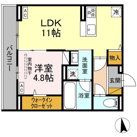 【間取り】 | ルボワ ウエスト