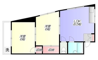 【間取り】 | 宝ビル | 間取りです。