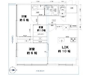 北千束アイレの間取り